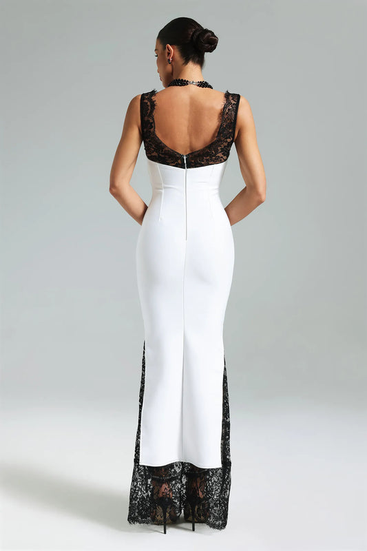Guanne Dantelli Premium Maxi Elbise