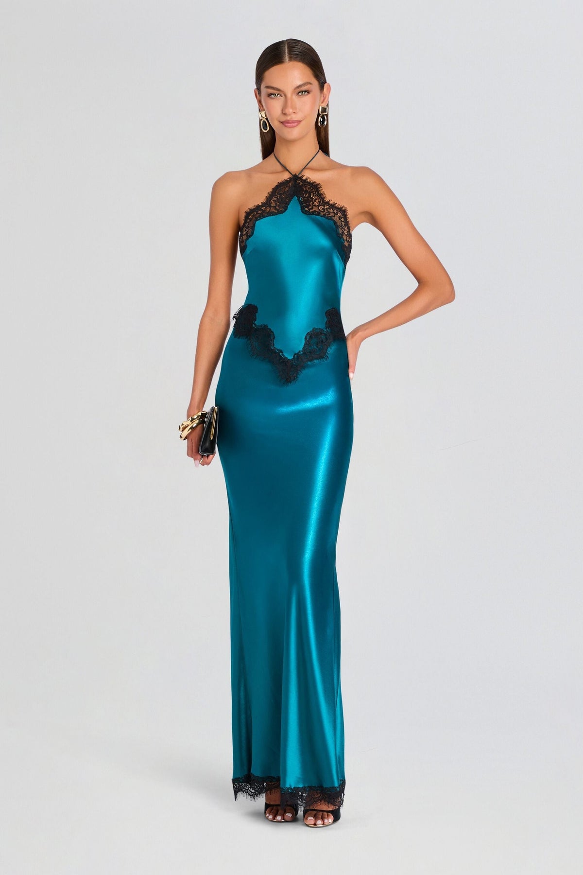 Livia Dantel Maxi Elbise