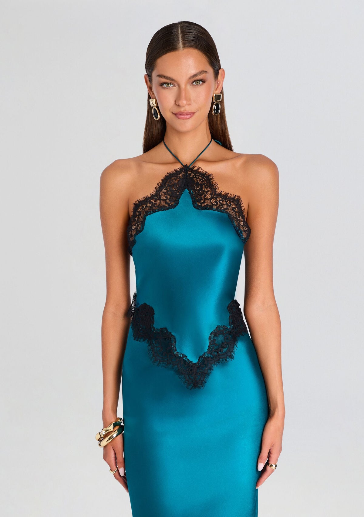 Livia Dantel Maxi Elbise