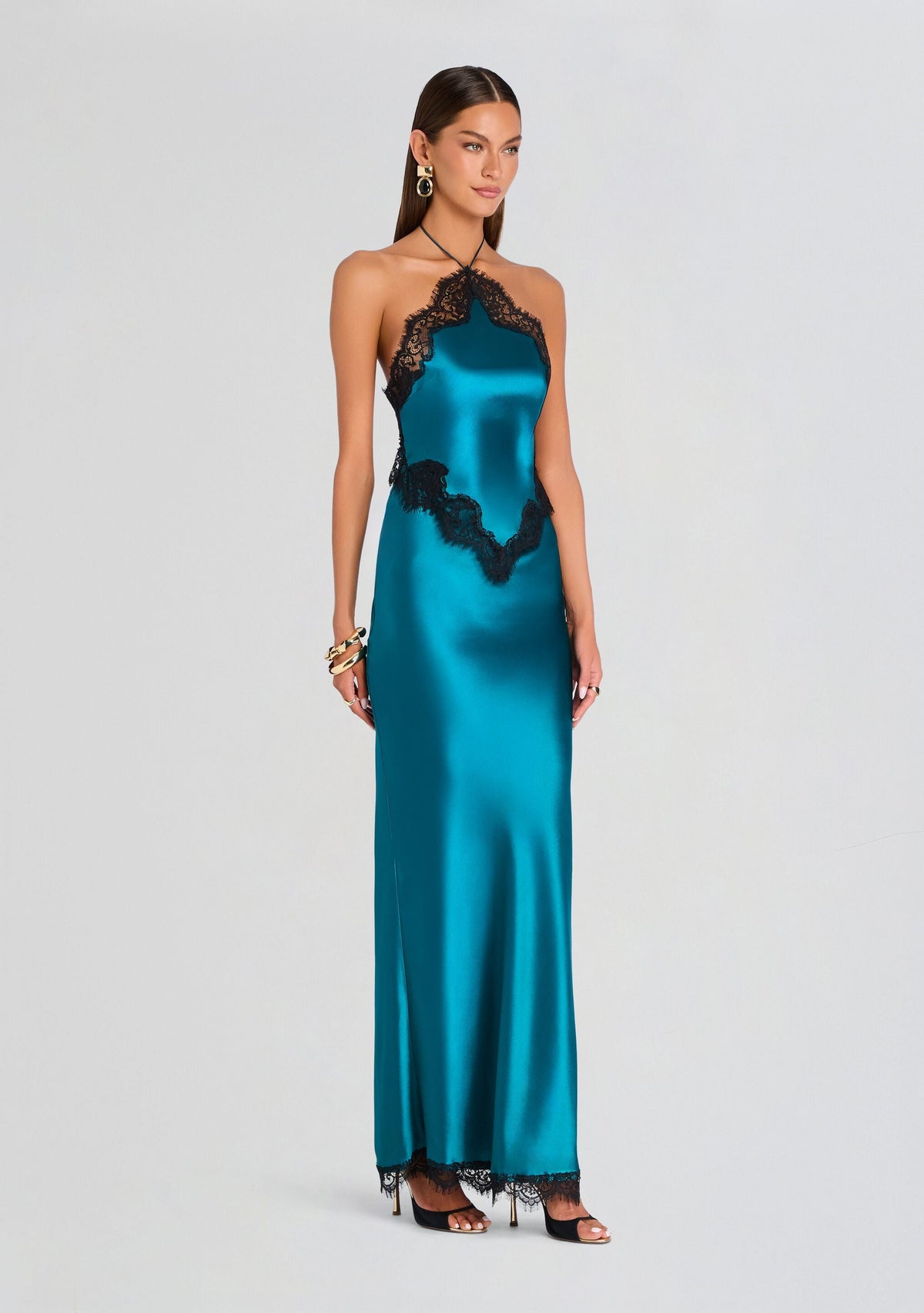 Livia Dantel Maxi Elbise