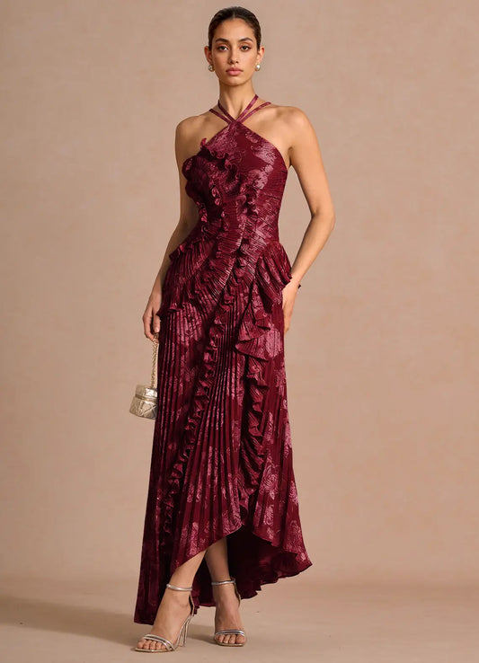 Janne Premium Maxi Elbise