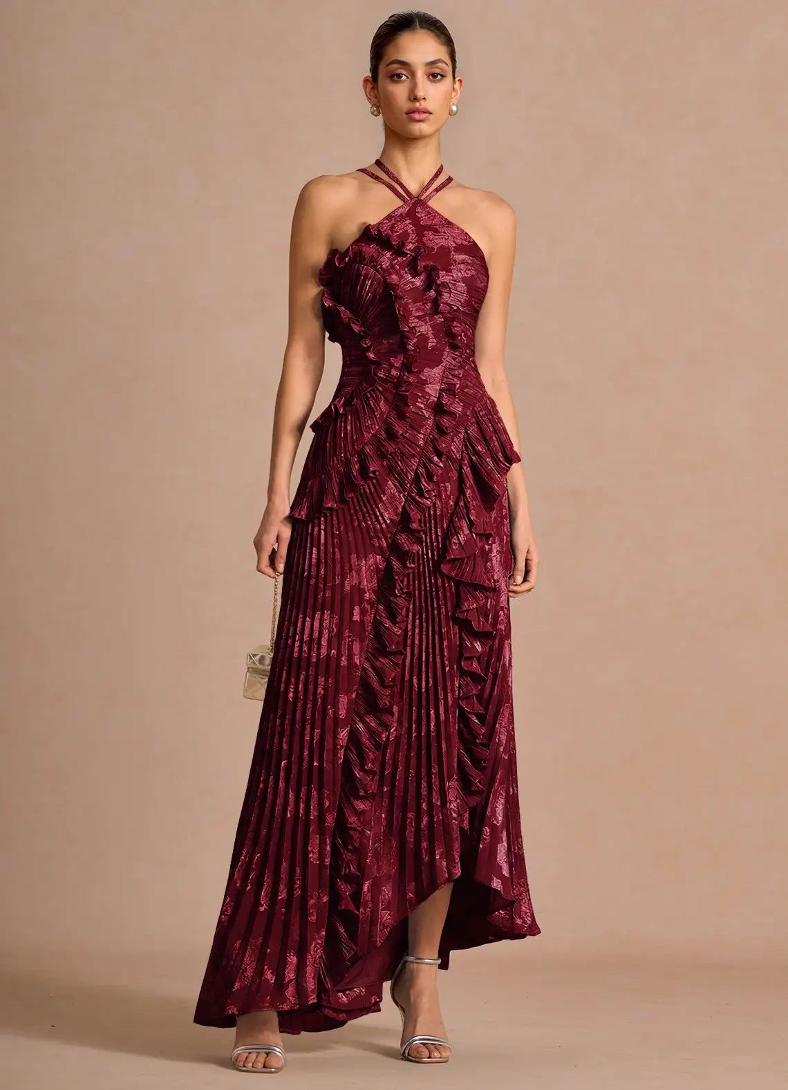 Janne Premium Maxi Elbise