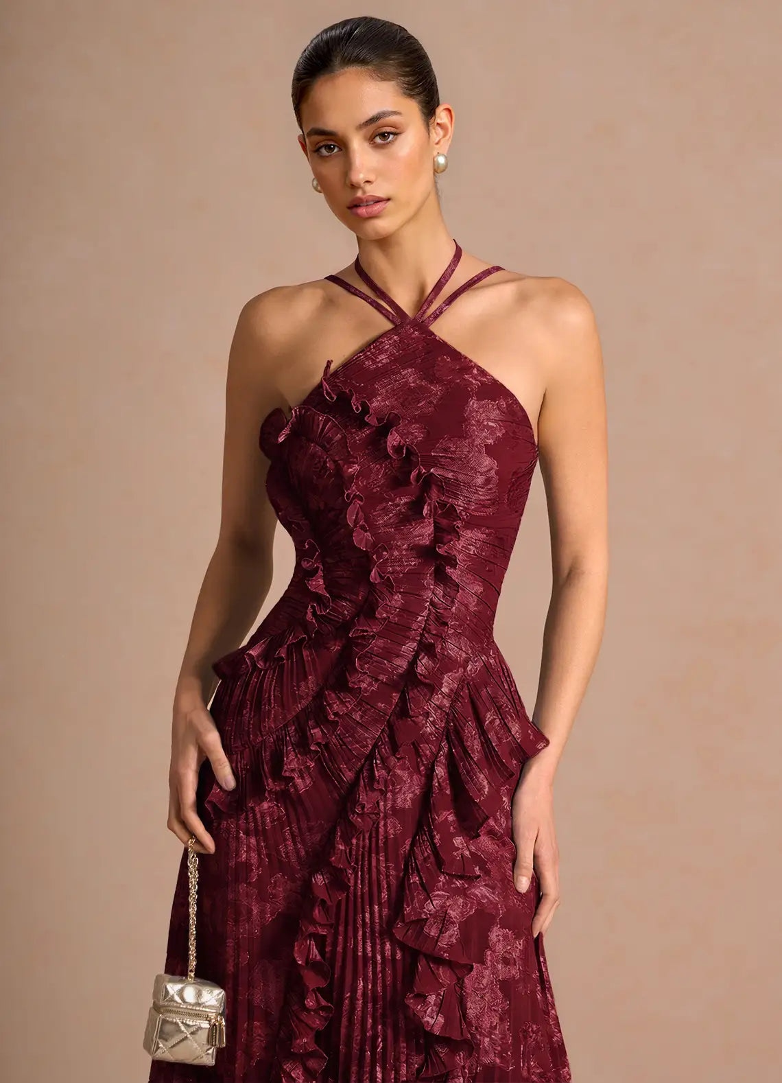 Janne Premium Maxi Elbise