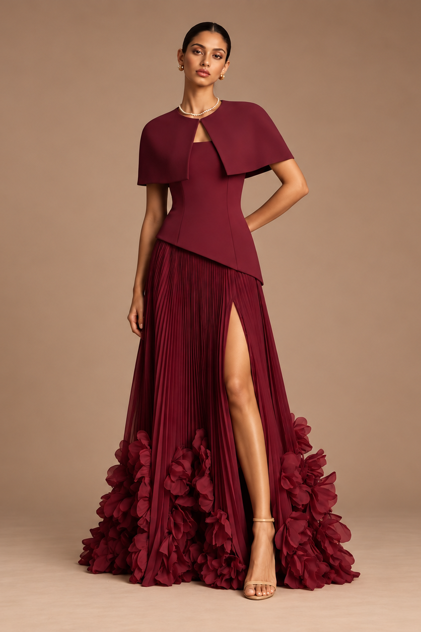 Vaia Premium Maxi Elbise