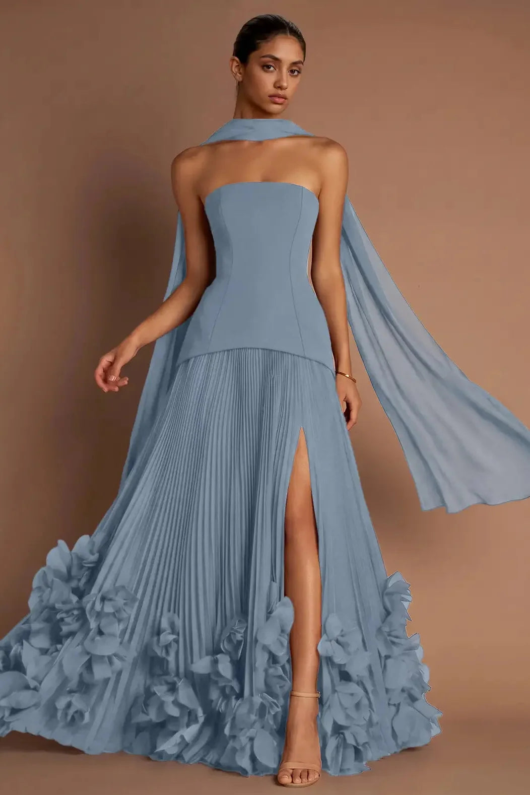 Teanne Premium Maxi Elbise