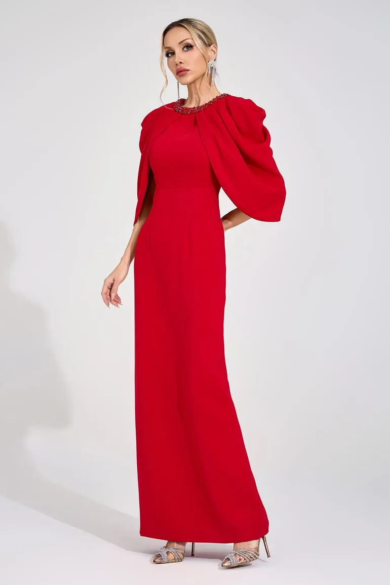 Livia Premium Maxi Elbise