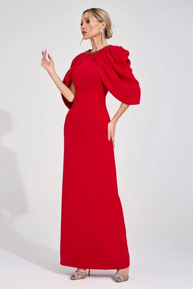 Livia Premium Maxi Elbise