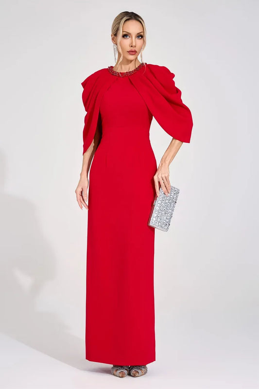 Livia Premium Maxi Elbise