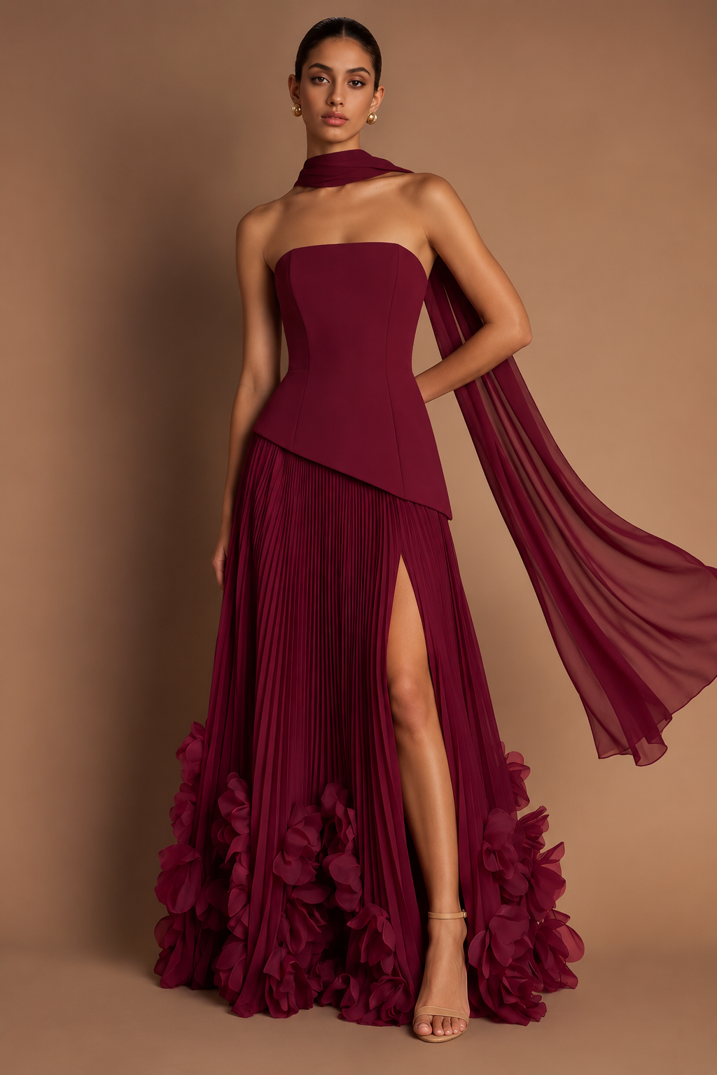 Poeina Premium Maxi Elbise