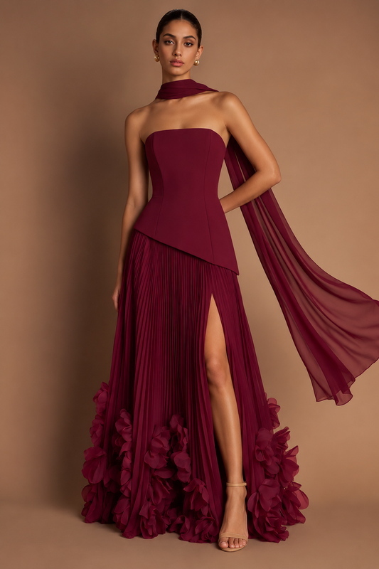 Poeina Premium Maxi Elbise
