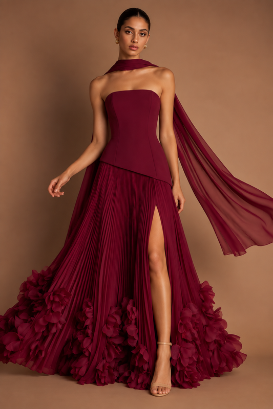 Poeina Premium Maxi Elbise